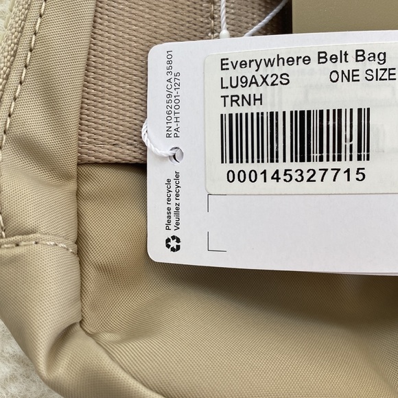 ❤️ Lululemon Everywhere Belt Bag in Trench NWT - Picture 8 of 9
